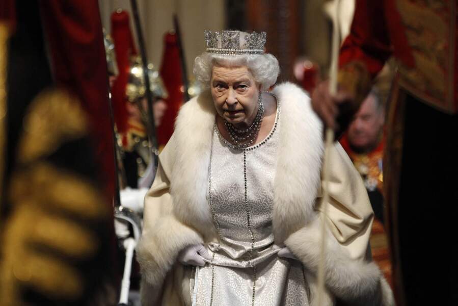 Discours du trône : la reine Elizabeth II en 2012 