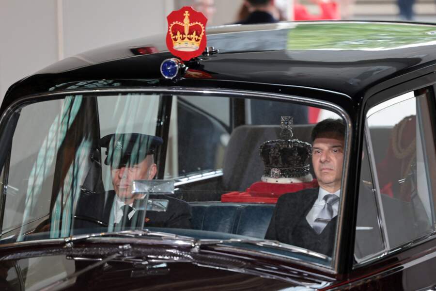 Le discours du trône : sans Elizabeth II pour la première fois depuis 1963, ce mardi 10 mai 2022, la couronne impériale d'état créée en 1937 arrive pour la cérémonie