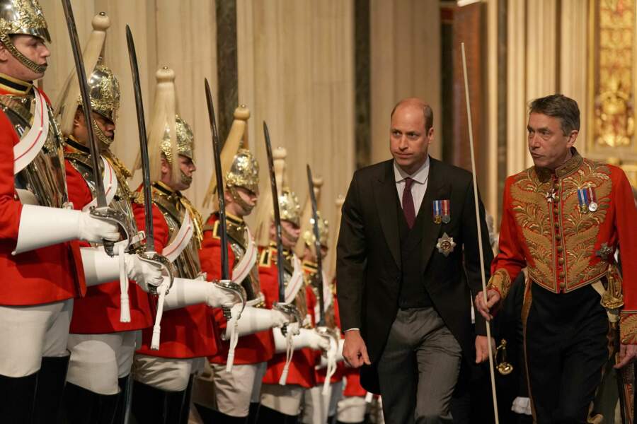 Le discours du trône : sans Elizabeth II pour la première fois depuis 1963, ce mardi 10 mai 2022 : le prince William présent 