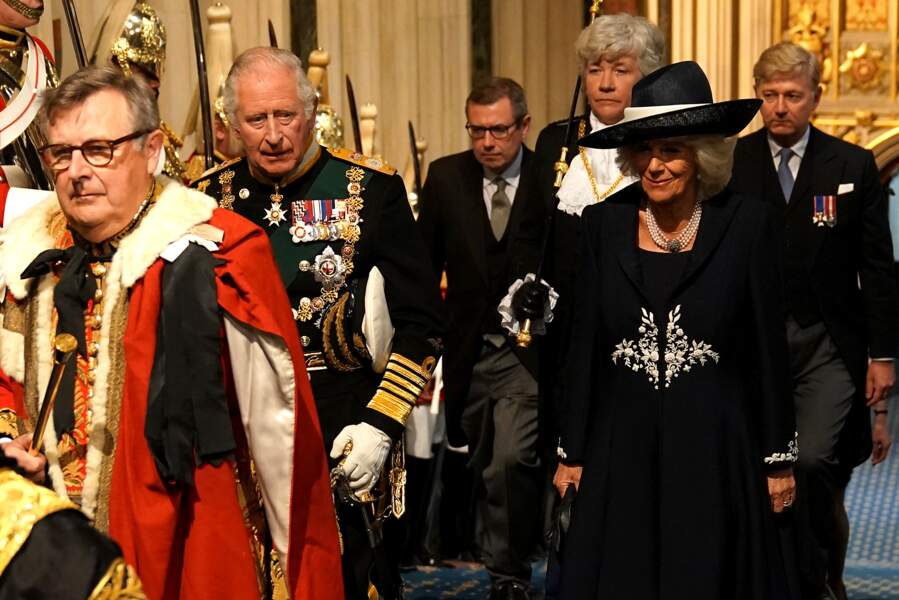 Le discours du trône : sans Elizabeth II pour la première fois depuis 1963, ce mardi 10 mai 2022, Prince Charles et son épouse Camilla 