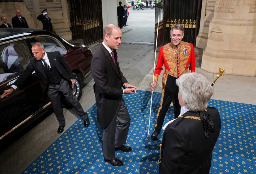 Le discours du trône : sans Elizabeth II pour la première fois depuis 1963, ce mardi 10 mai 2022, le prince William présent pour son père 