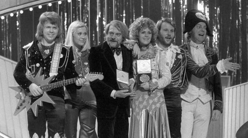 Le groupe Abba a représenté la Suède en 1974