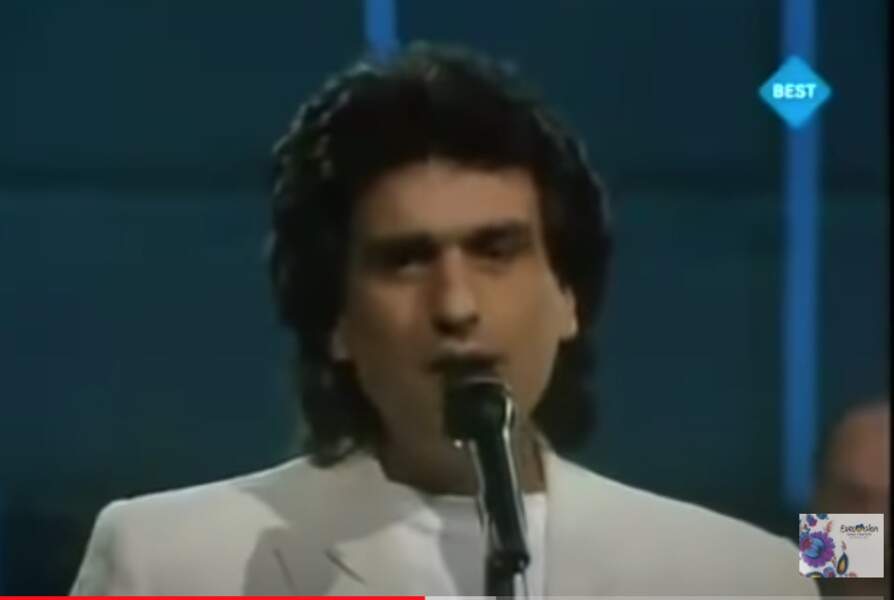 Toto Cutugno a représenté l'Italie en 1990