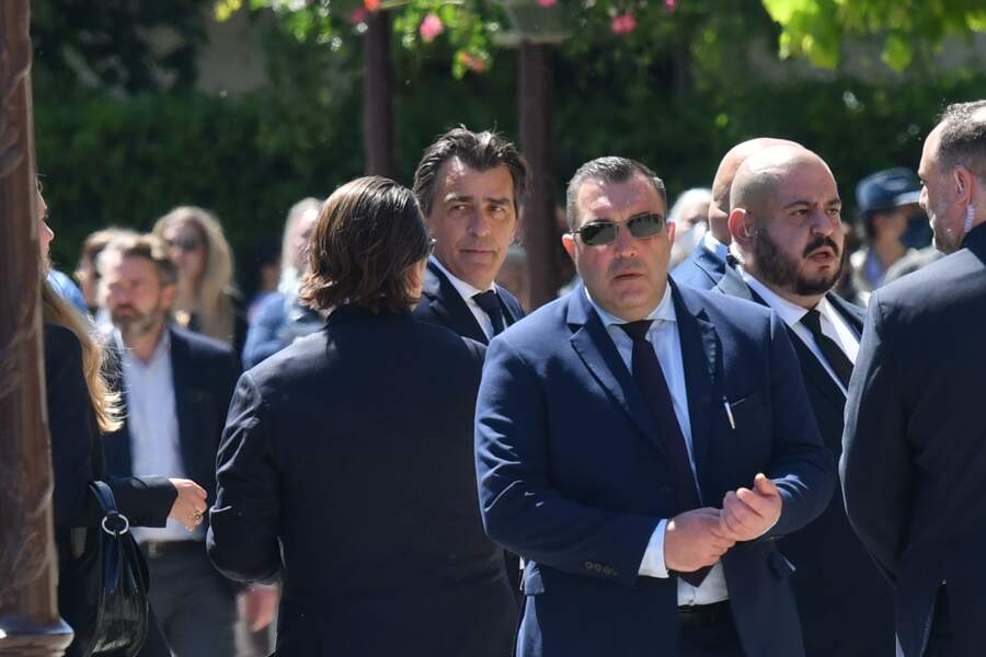 Yannick Alléno aux obsèques de son fils Antoine à Poissy le vendredi 13 mai 2022