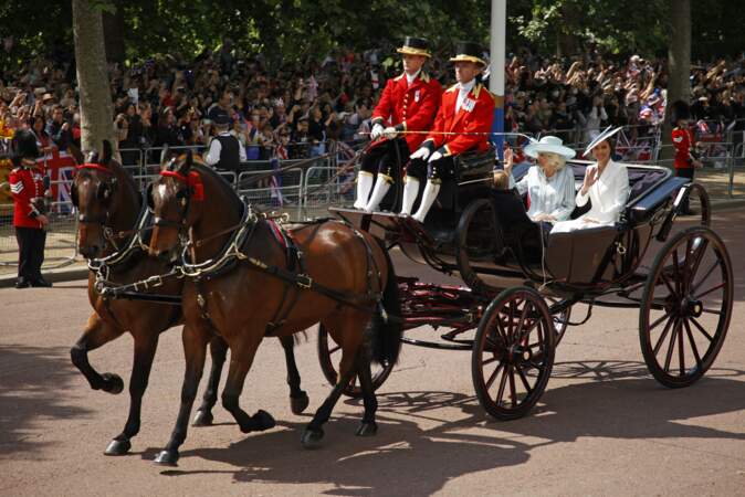 Jubilé de platine d'Elizabeth II : Camilla Parker-Bowles et Kate Middleton