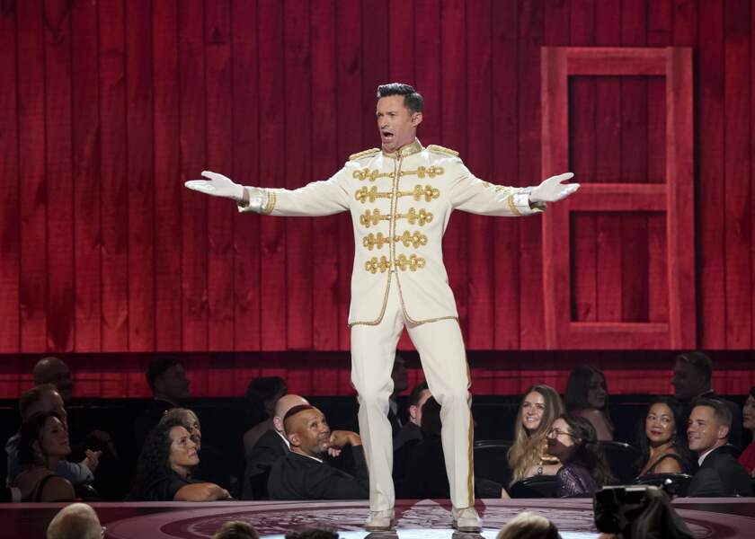 Hugh Jackman au Radio City Music Hall pour la 75e cérémonie des Tony Awards 