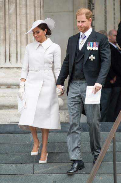 Harry et Meghan Markle de retour à Londres pour le Jubilé de la reine