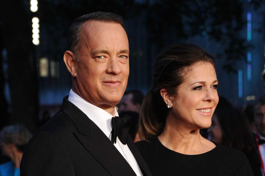 Tom Hanks et Rita Wilson en 2013