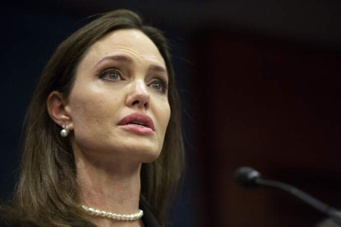 Angelina Jolie a été vue dans la ville de Lviv pour venir en aide aux populations dans le besoin