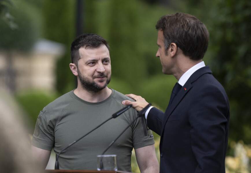 Emmanuel Macron a rendu visite à Volodymyr Zelensky le 16 juin dernier