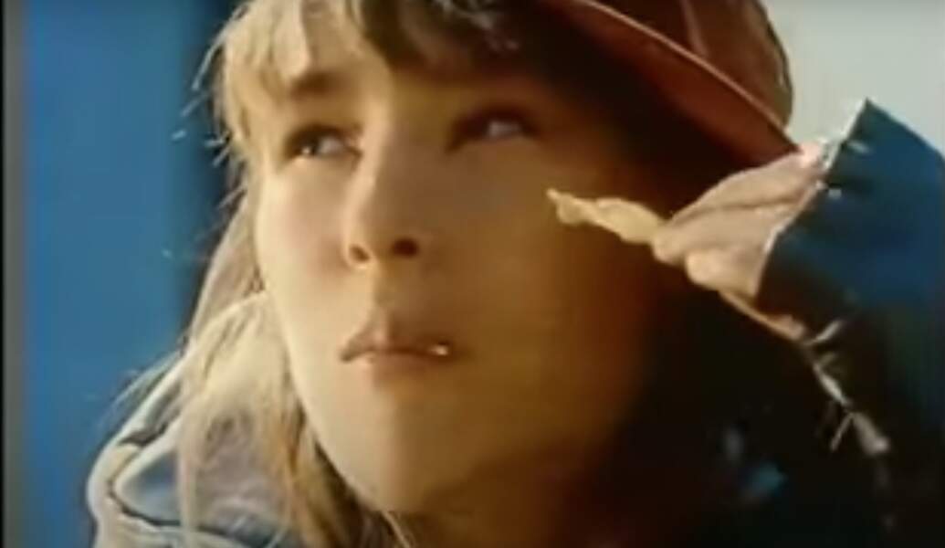 Vanessa Demouy dans une publicité pour la marque Flodor en 1990