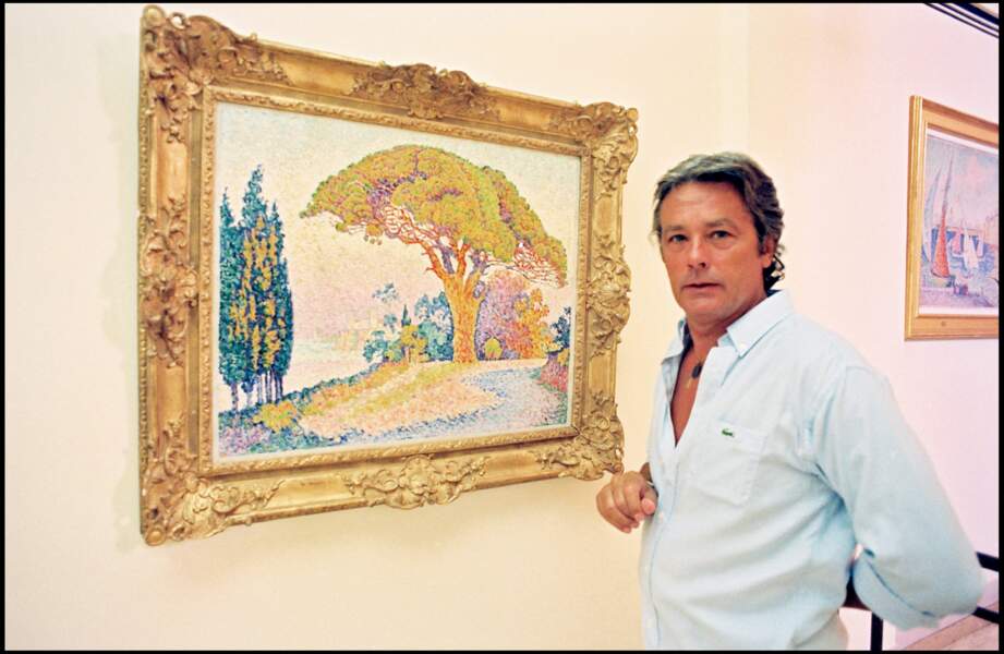 Alain Delon à 57 ans, en 1992