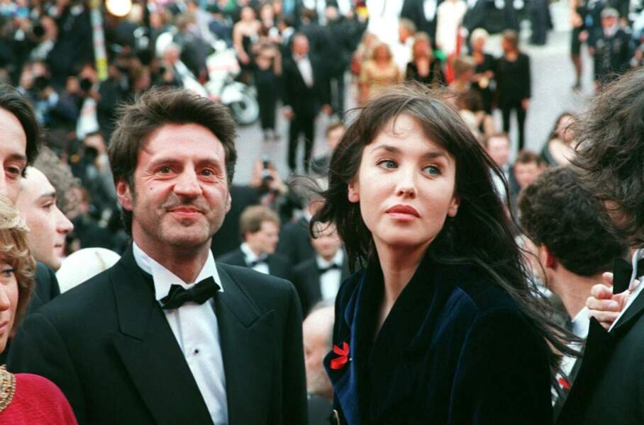 Isabelle Adjani à 39 ans et Daniel Auteuil, en 1994