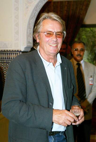 Alain Delon à 68 ans, en 2003