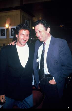 Michel Drucker et Richard Anconina en 1993