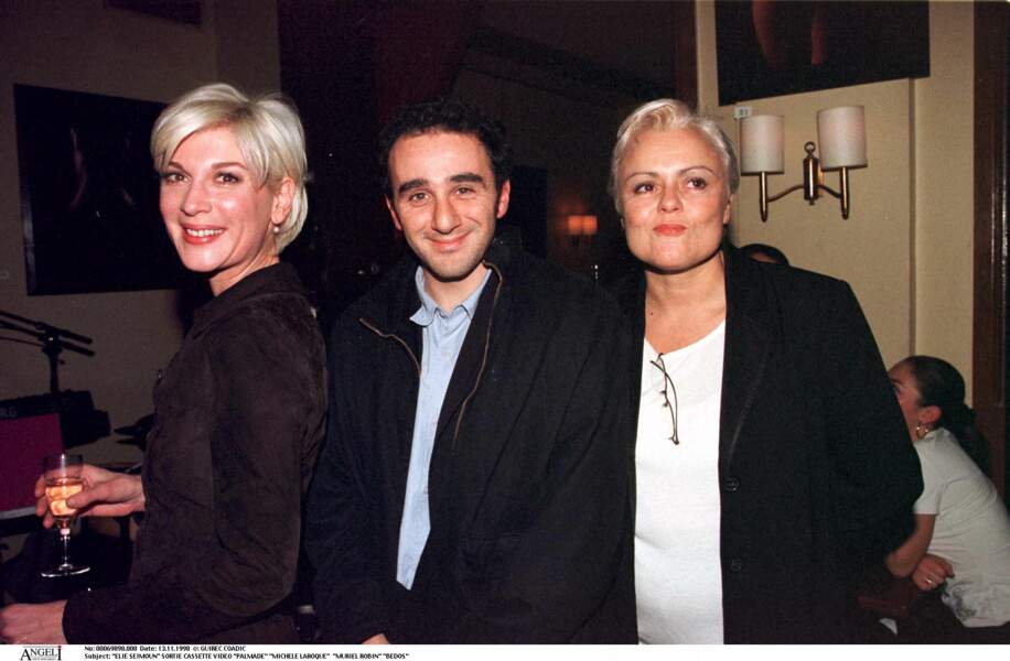 Michel Laroque, Elie Semoun et Muriel Robin en 1998