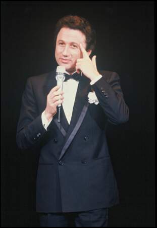Michel Drucker à la soirée des Sept d'Or en 1986