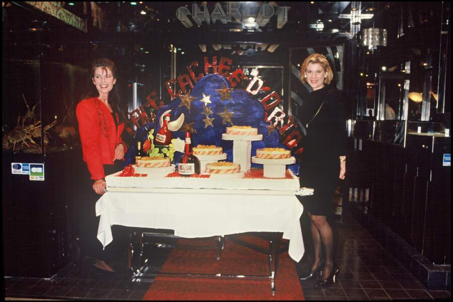 Michèle Laroque et Claire Nadeau en 1988