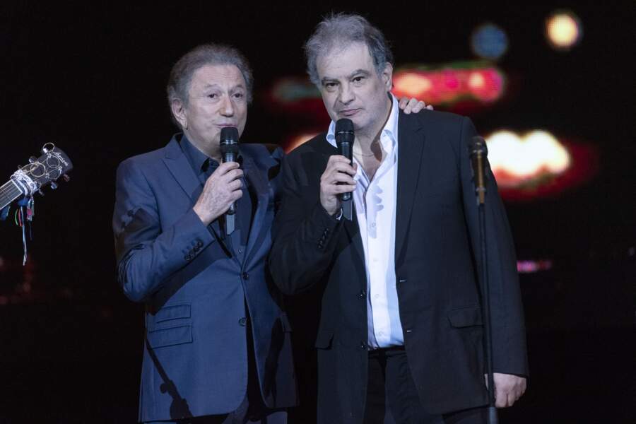 Michel Drucker et Raphaël Mezrahi en 2020