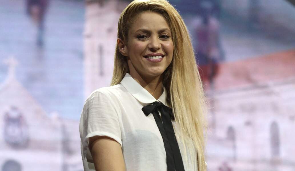 Shakira à 40 ans, en 2017