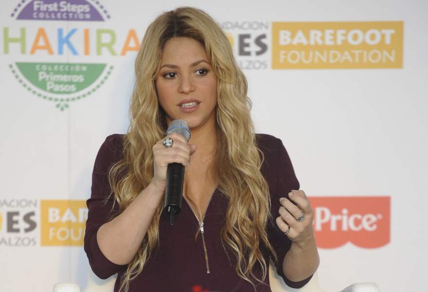 Shakira à 37 ans, en 2014