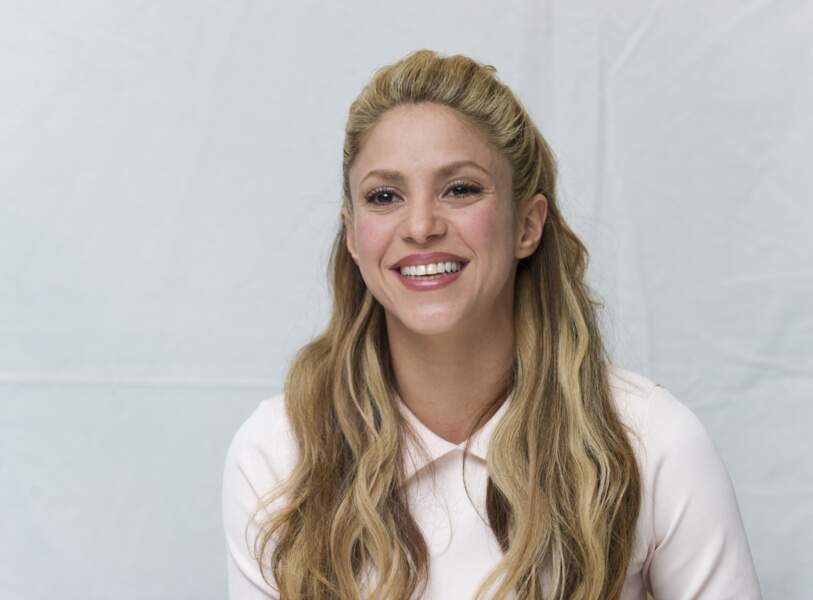 Shakira à 39 ans, en 2016