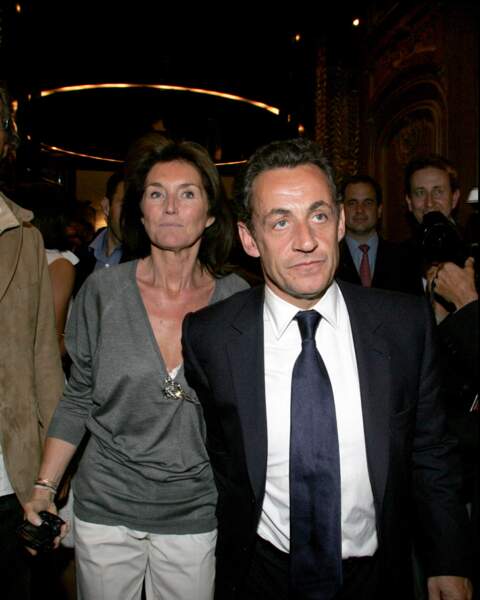 Nicolas Sarkozy et Cécilia Attias