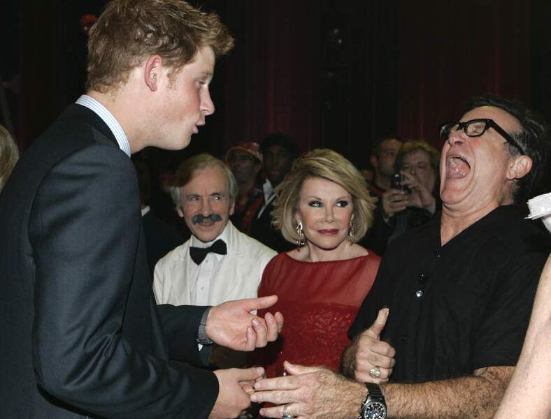 En 2008, Robin Williams a rencontré le prince Harry