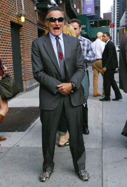 En 2013, lors de son arrivée au Late Show de David Letterman à New York