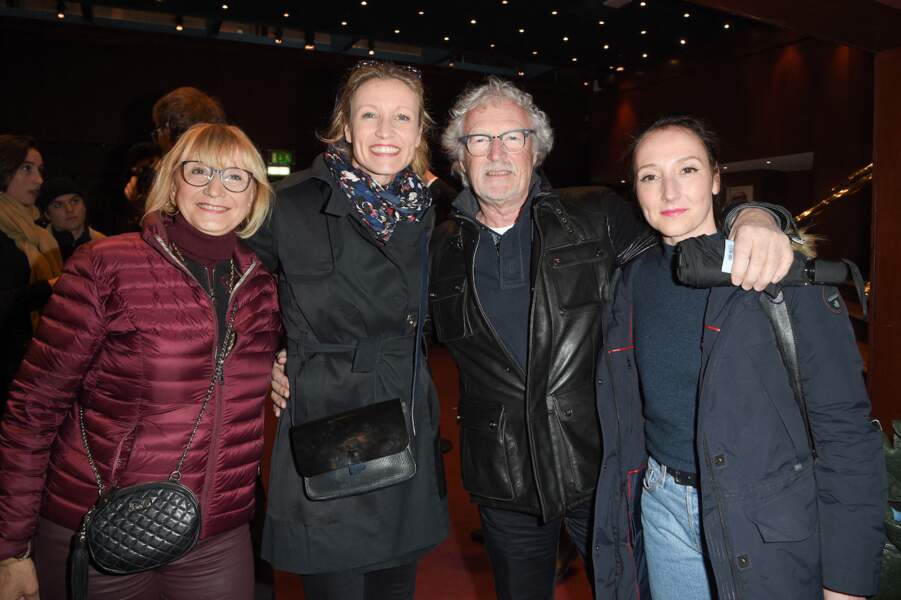 Alexandra Lamy, sa sœur et leurs parents, Michèle et Michel !