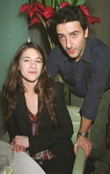 Charlotte Gainsbourg et Yvan Attal en 2001