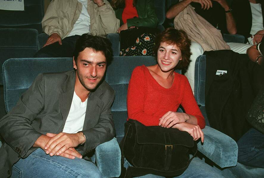 Charlotte Gainsbourg et Yvan Attal au festival de Deauville en 1996