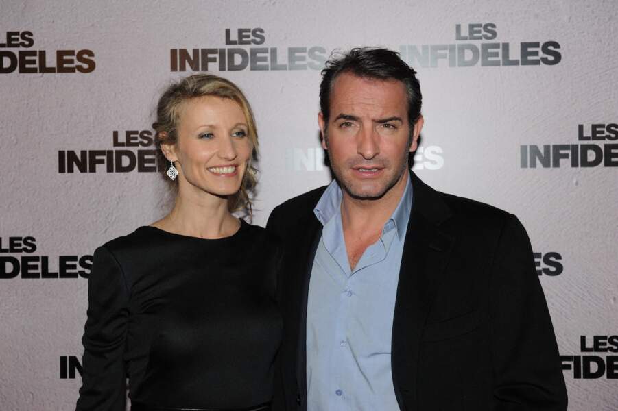 Alexandra Lamy et son ex-mari Jean Dujardin