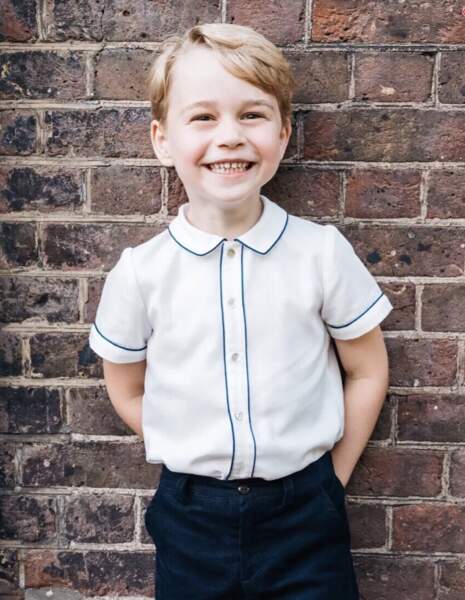 Le portrait officiel du prince George pour ses 5 ans le 22 juillet 2018