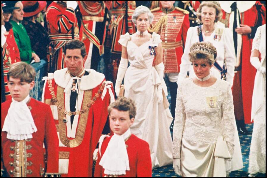 Le prince Charles et la princesse Diana, en 1991