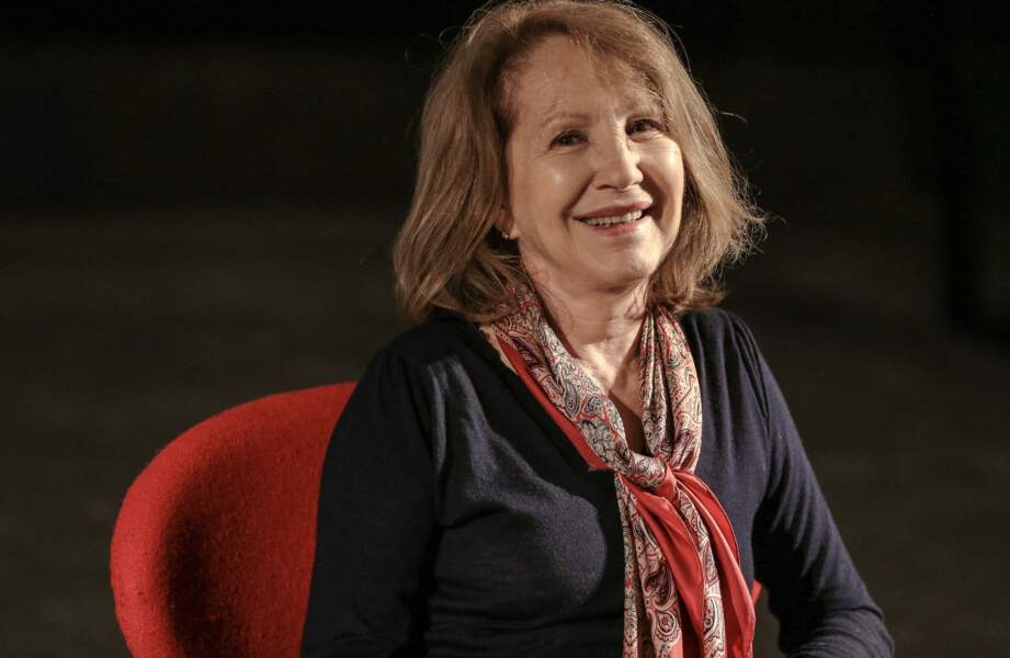 Nathalie Baye à l'âge de 74 ans en 2022,  lors du Festival International Serie Mania à Lille