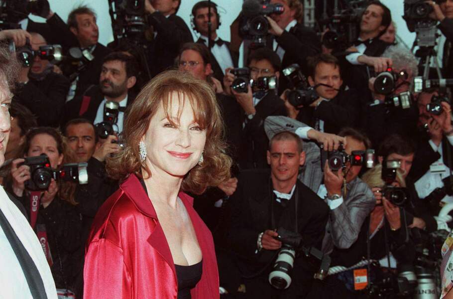 Nathalie Baye à l'âge de 49 ans en 1997, lors du 50e Festival de Cannes