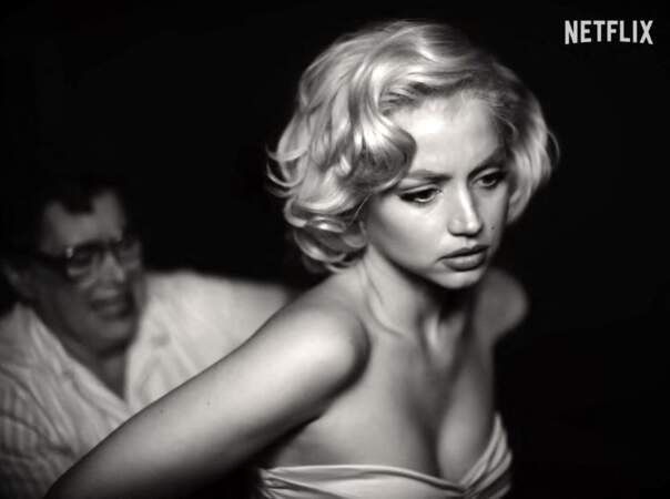 L'impressionnante métamorphose de Ana de Armas en Marilyn Monroe dans le biopic "Blonde", diffusé sur Netflix