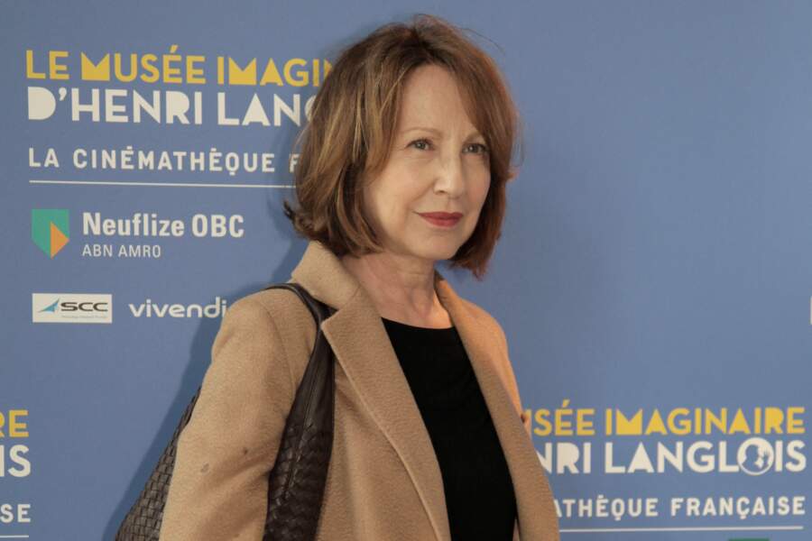 Nathalie Baye à l’âge de 66 ans en 2014, au vernissage de l'exposition "Le musée imaginaire d'Henri Langlois" à la Cinémathèque de Paris