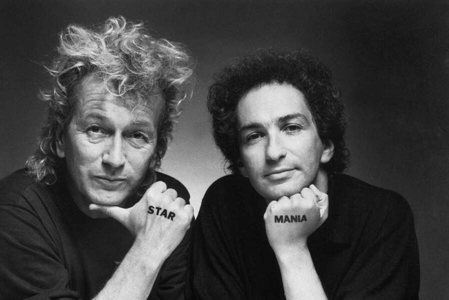 Michel Berger et Luc Plamondon pour Starmania en 1990