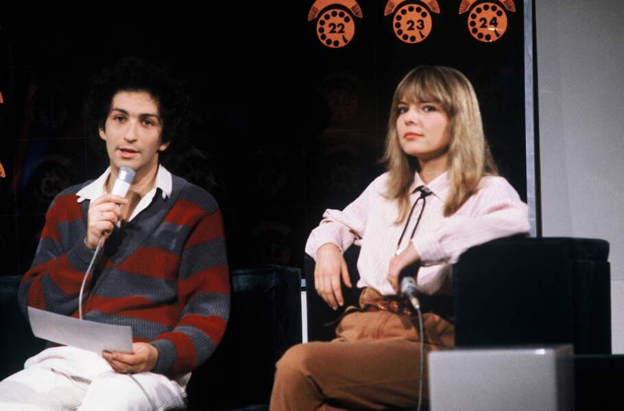 Michel Berger et France Gall à la télévision dans les années 80