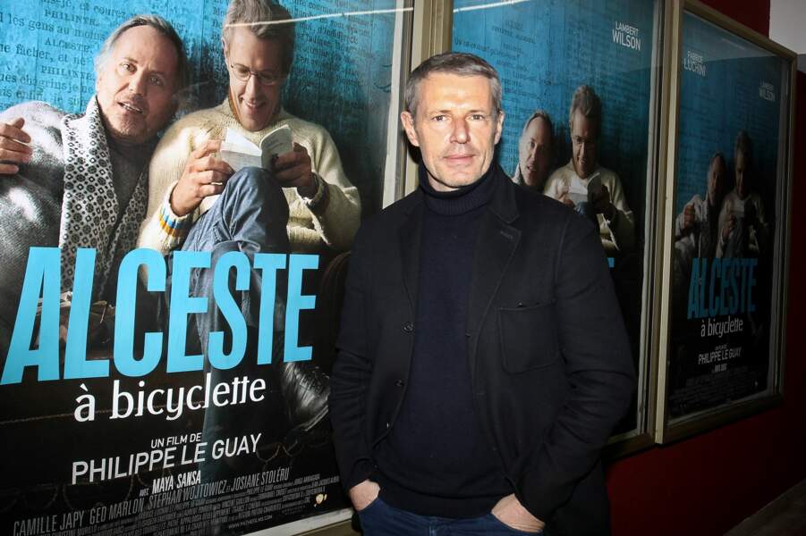 Lambert Wilson à l'Avant-première du film "Alceste à bicyclette" à Marseille. (2012)
