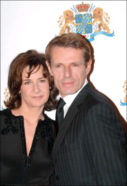 Lambert Wilson et Valérie Lemercier à la Première du film " Palais Royal " (2005) 