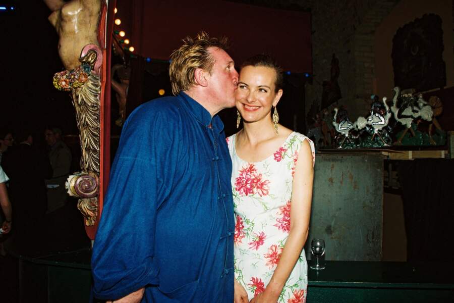 Gérard Depardieu et Carole Bouquet en 1999 