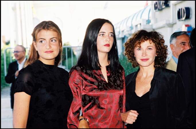 Marlène Jobert et ses jumelles Joy et Eva Green