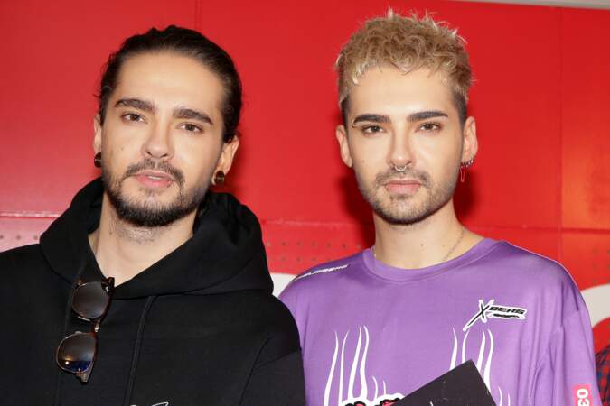 Tom Kaulitz et son frère jumeau le chanteur Bill Kaulitz de Tokio Hotel