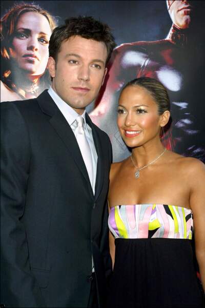 Ben Affleck et Jennifer Lopez à la première de Daredevil (2003)