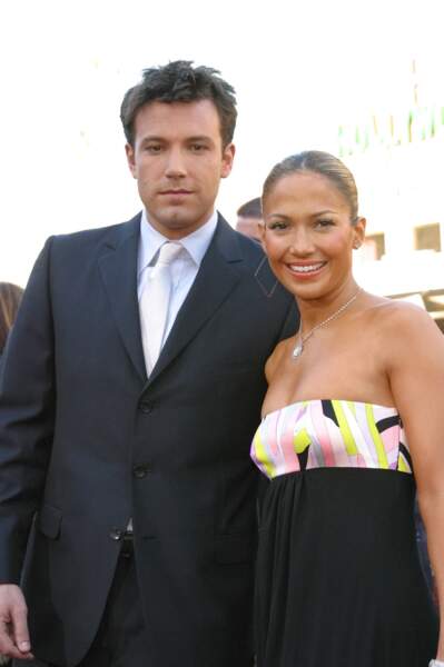 Ben Affleck et Jennifer Lopez à la première de Daredevil (2003)