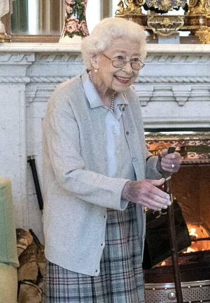 La dernière apparition publique de la reine Elizabeth II, lors de sa rencontre avec la nouvelle Première ministre Liz Truss, le 6 septembre 2022 à Balmoral