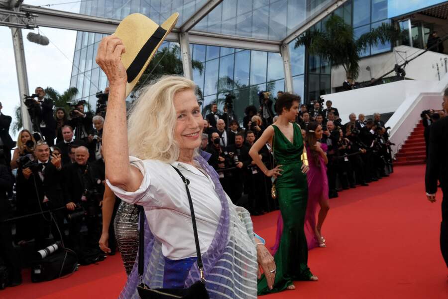 Brigitte Fossey au Festival de Cannes en 2022